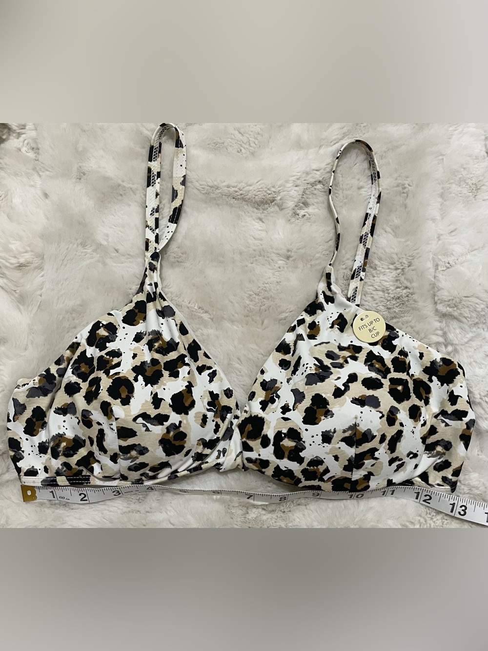 Nip Tuck Swim Bikini Top Size 10 - Picture 5 of 5